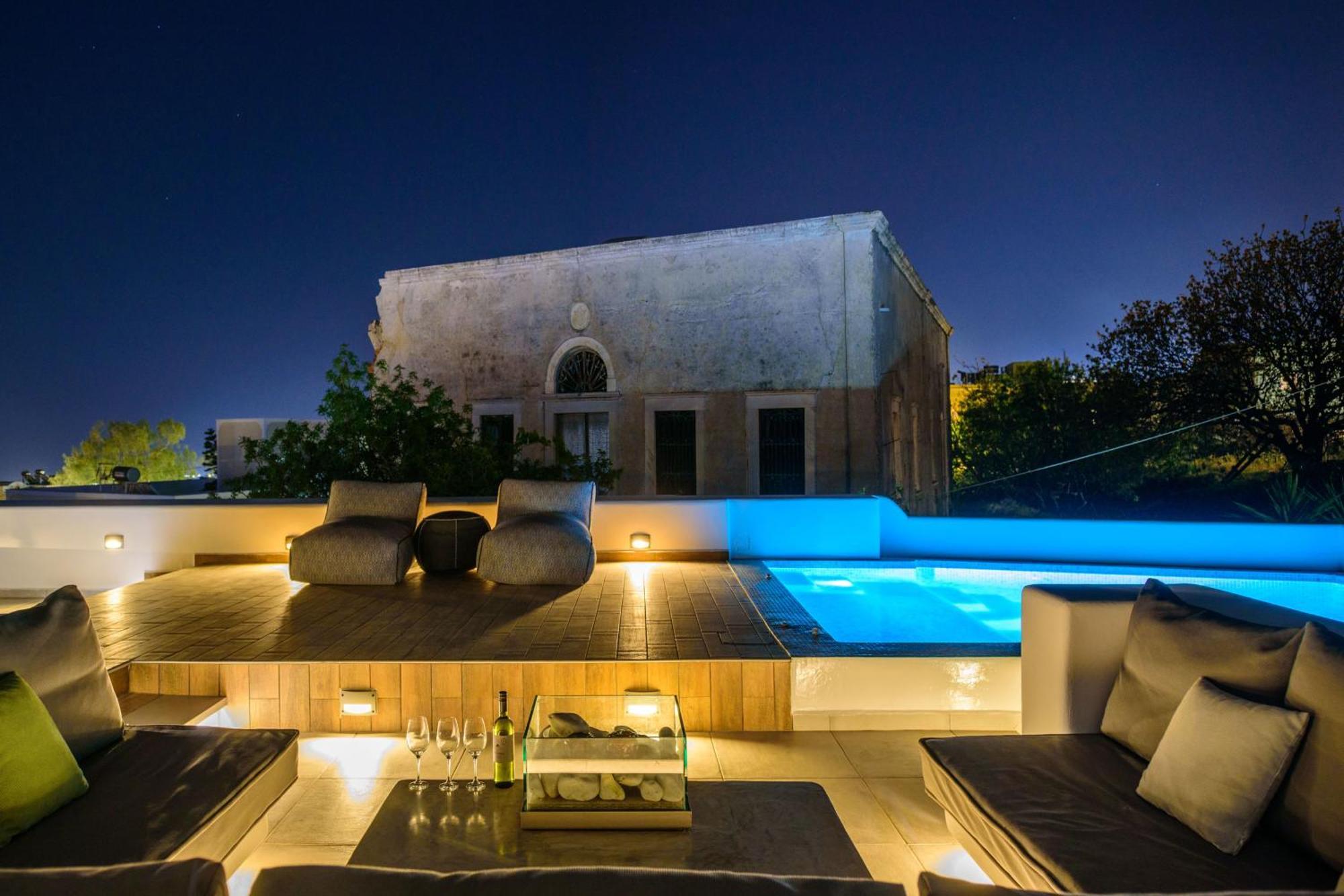 Secret Spot Luxury Villa Fira  Exteriör bild