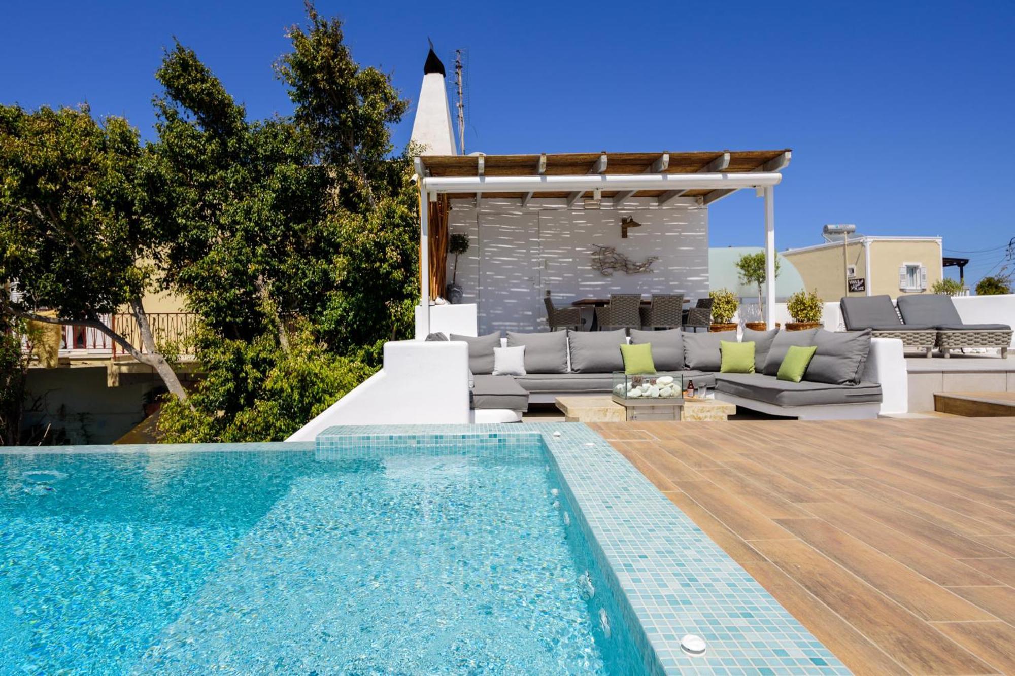 Secret Spot Luxury Villa Fira  Exteriör bild