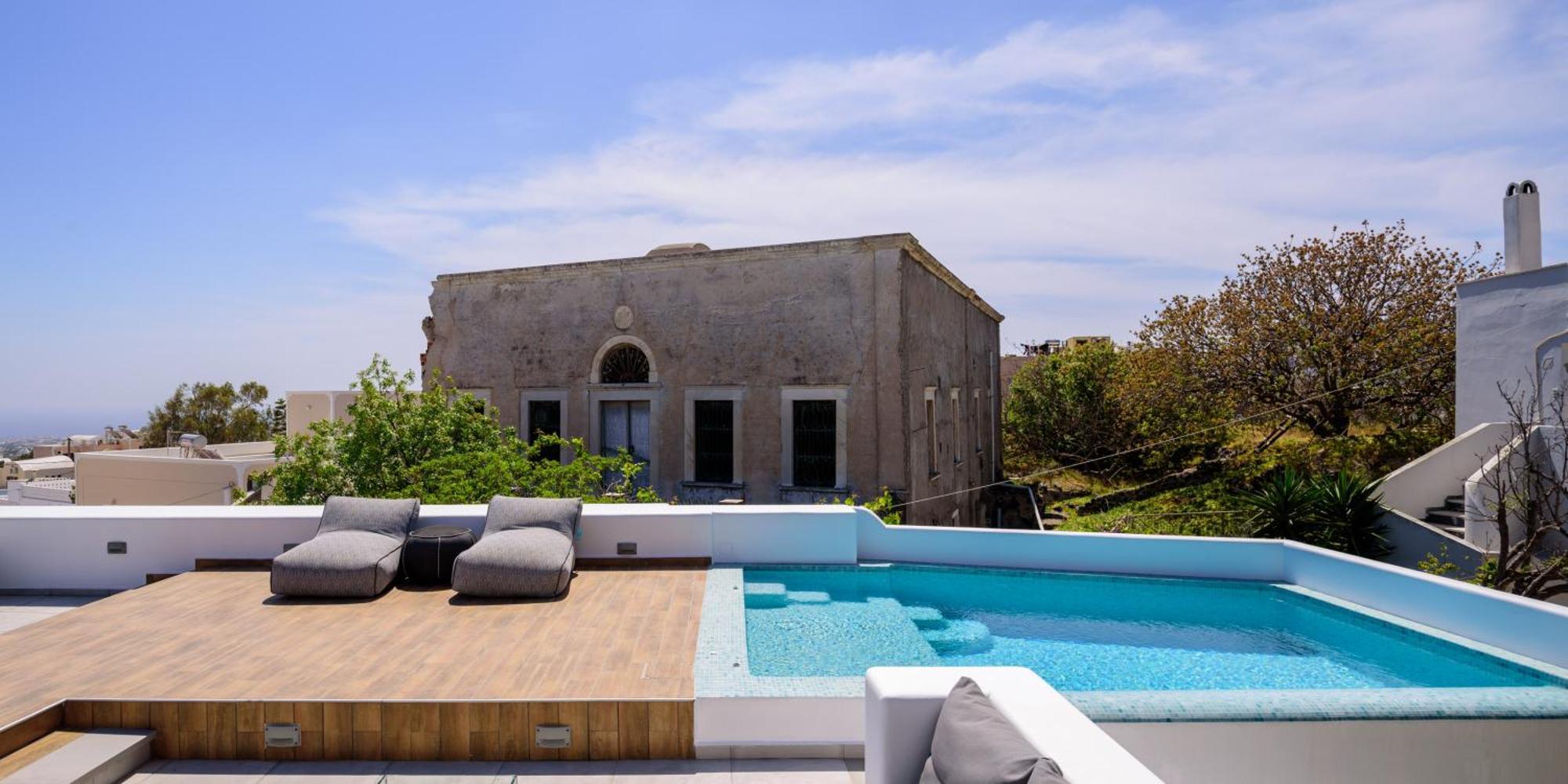 Secret Spot Luxury Villa Fira  Exteriör bild